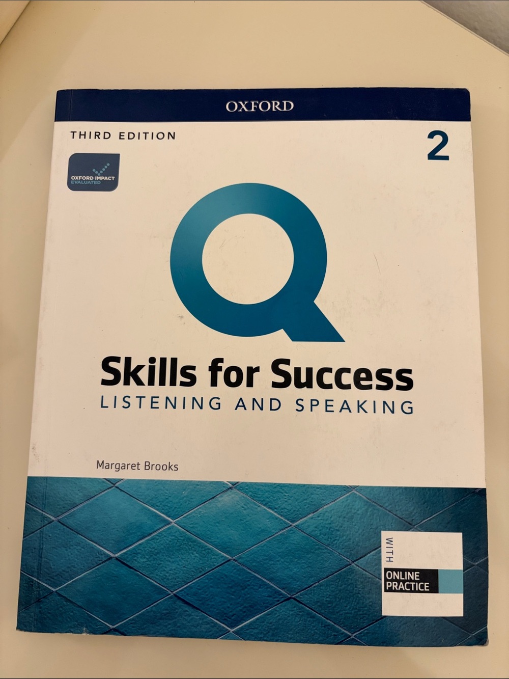 Oxford Skills for Success: Listening and Speaking Level 2 - Teal and Navy